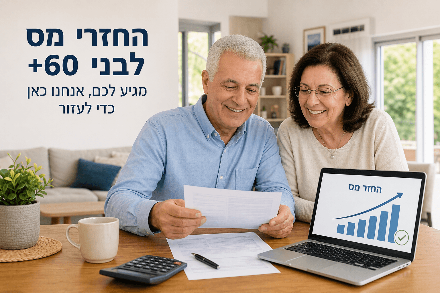 החזר מס שבח לגילאי 60+ – המדריך המלא המעודכן לשנת 2026